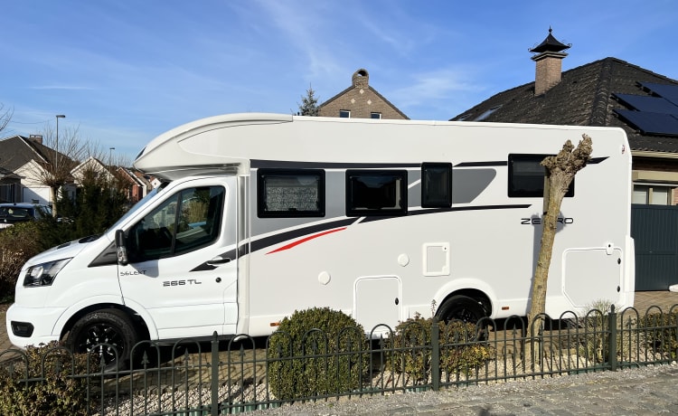 Rollerteam zefiro 266TL – Magnifique mobil home/camping-car neuf avec tout ce dont vous avez besoin !Animaux négociables !