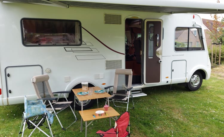 Fibby – 4p Hymer integrated from 2012