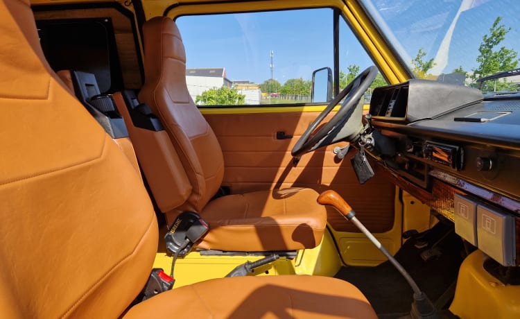 Unique Volkswagen T3 from 1988 to go on an adventure with