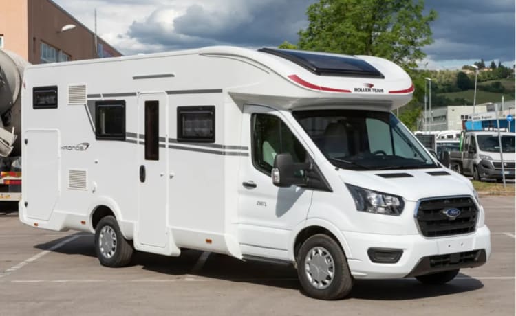 Splinternieuwe (2023) Performance automaat 170pk - WIFI - Ready to camp