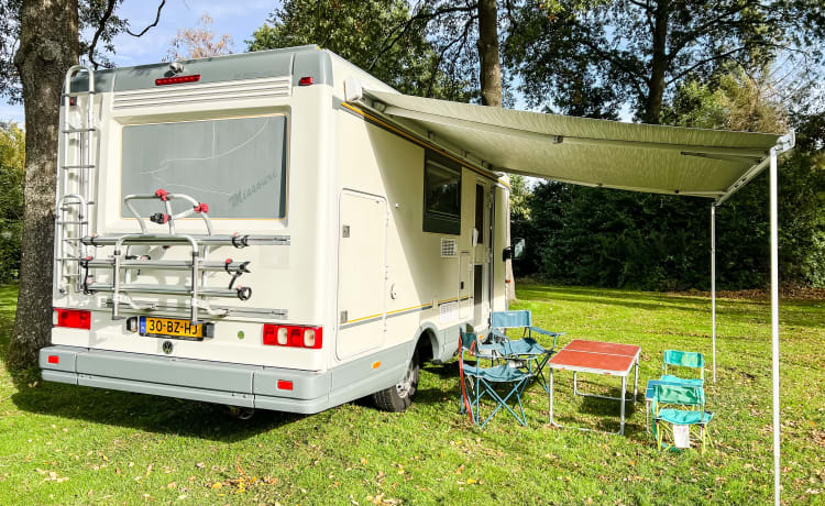 Perfekter Familiencamper mit Etagenbett