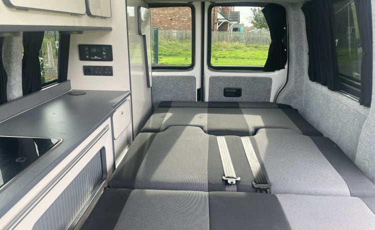 4 berth Volkswagen campervan from 2018