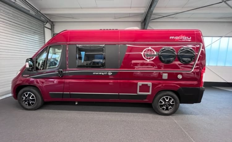 Bus camper Malibu 600 DB GT in perfette condizioni per 2 persone (Sdam)