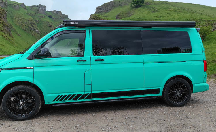 GREENIE – 4 persoons GREENIE ! VW CAMPERVAN T6 2.0 Tdi (2018).