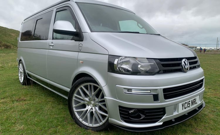 4 berth Volkswagen campervan from 2015