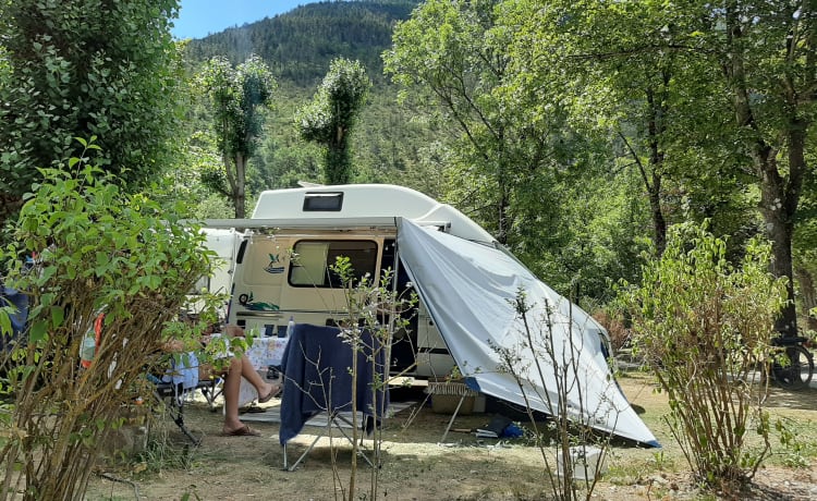 Een heerlijke compact camperbusje