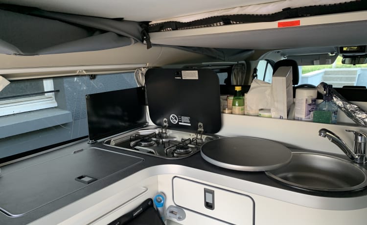 SAM – New 5-seater van with integrated toilet