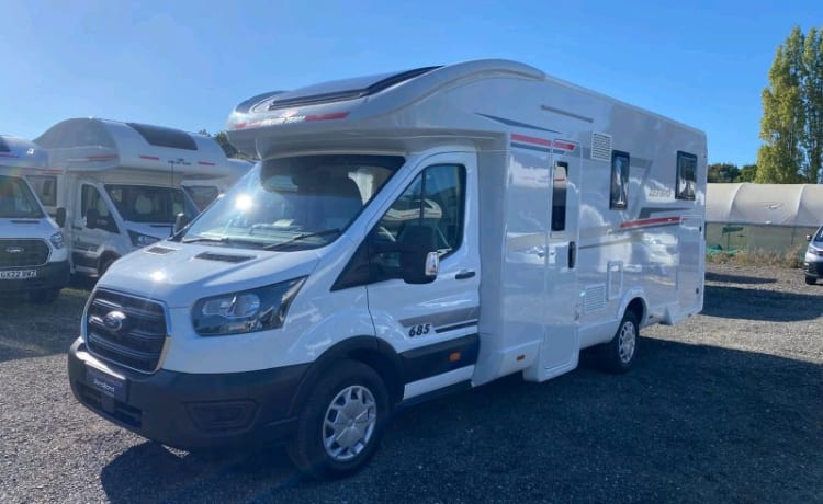 Zefiro 685 Automatic 5 berth – 2022 Roller Team Zefiro 696 Auto Cinque cuccette