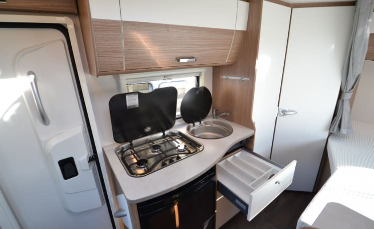 E-type – New camper TV, automatic, model 2020/2021