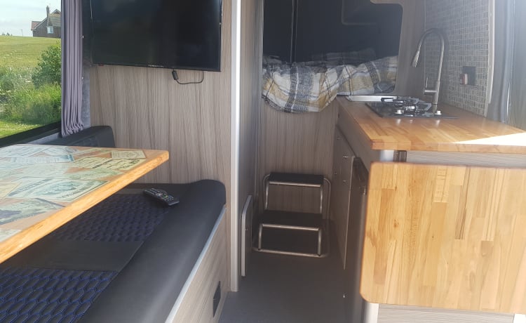 long haul – 3 berth Mercedes-Benz bus from 2014