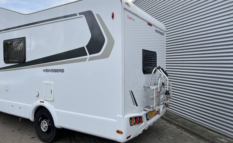 Weinsberg – 4p Fiat alcove uit 2016