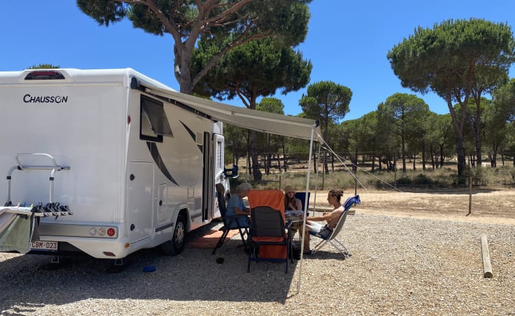 Chausson 4 persons semi-integrated from 2022