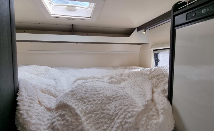 3 Double Beds nc500 motorhome – 6 berth Roller Team semi-integrated from 2019