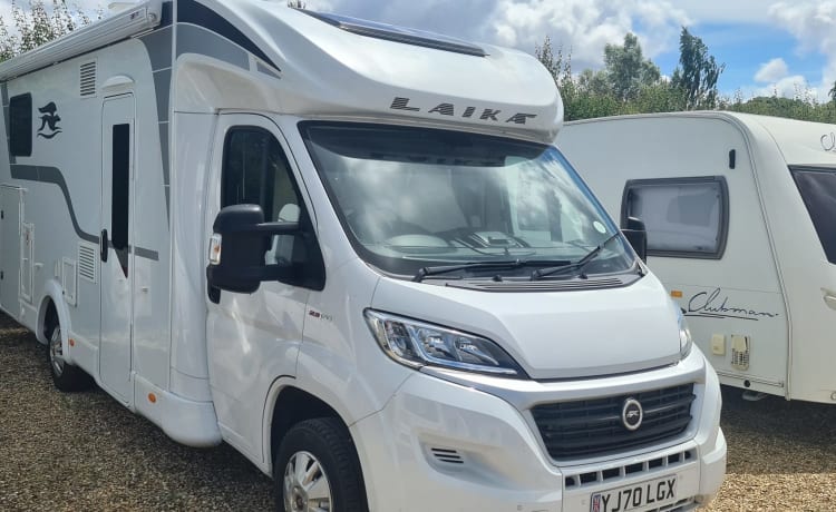 4 berth Laika semi-integrated from 2021 Goboony Insurance