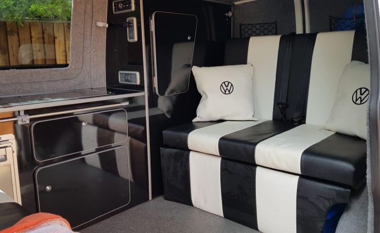 Elvis – VW T5 befindet sich in West Country