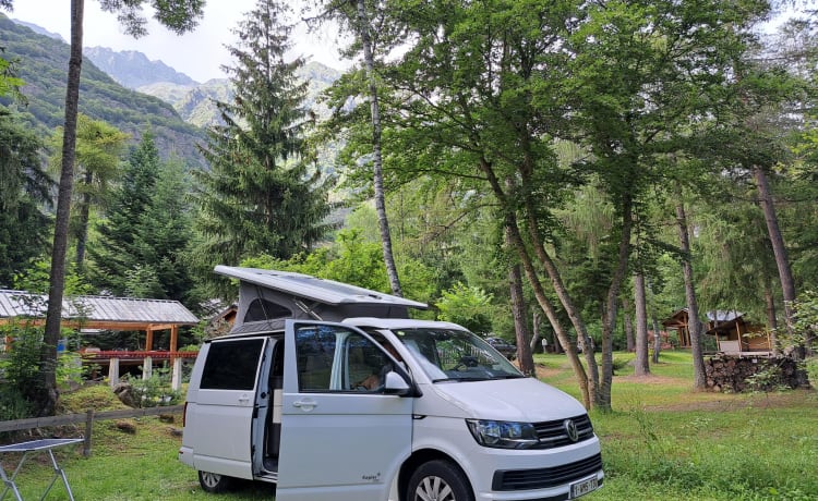 Glamping on wheels! – Westfalia-Wohnmobil für 2 Personen aus dem Jahr 2019