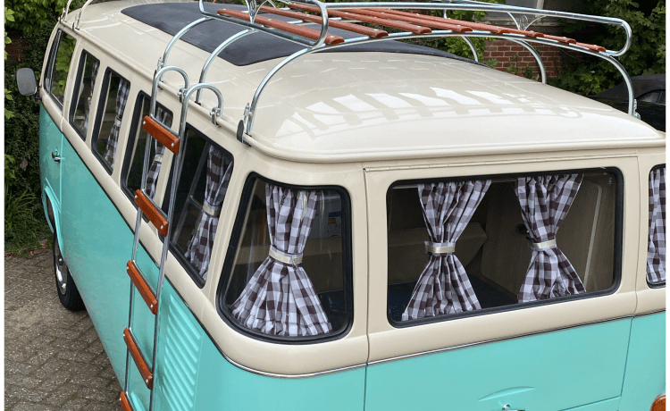 MIJNHEER DE WIT – Classic on the road with a VW van