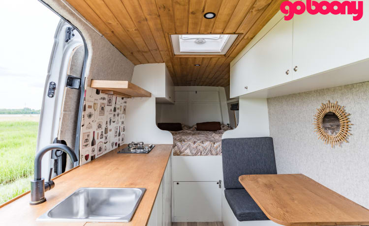 Luxe Camper Bus – MB Sprinter 2p avec Aut. et Climatisation