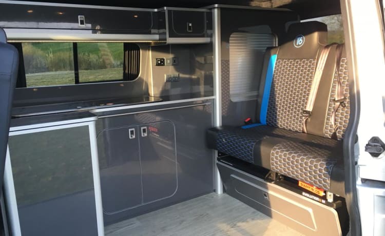 4 berth Volkswagen campervan from 2016