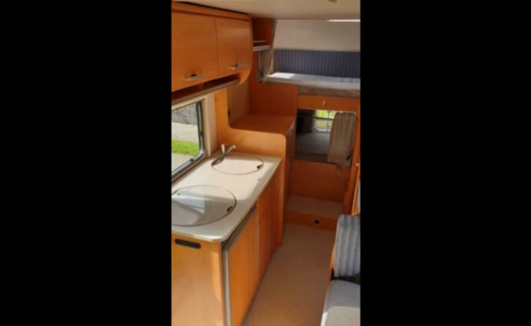 "Campie" – Hymer alcove from 2005