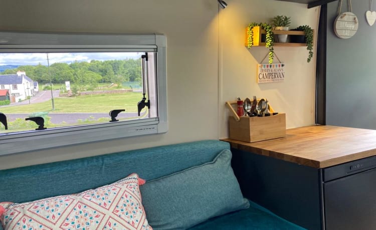 Vinnie  – Campervan in Inverness. Perfect for NC500