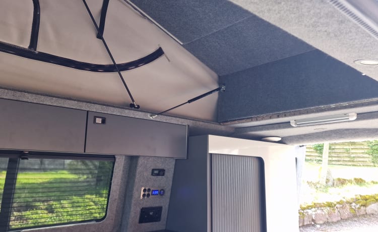 4 berth Volkswagen campervan from 2018