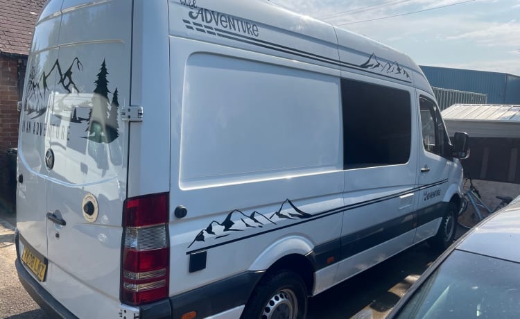 mercy – Nuova costruzione 2 posti letto Mercedes Benz Campervan 3 posti con cintura