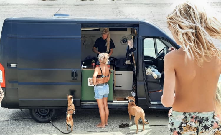 Jumper  – Citroën bus for 2 persons and ideal to take your dog with you