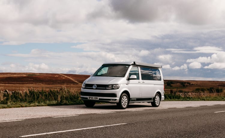 Duke – 4-persoons Volkswagen camper uit 2015