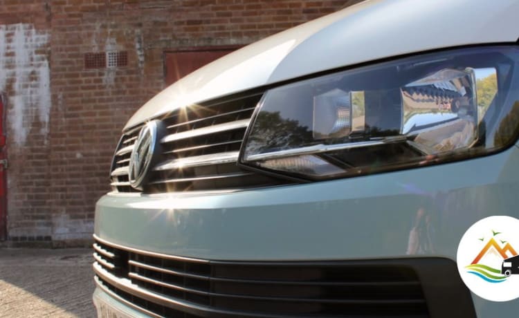 ‘Happy Days’ – Praticamente nuovissimo ed elegante Volkswagen T6 SWB