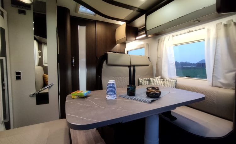 Vrijheid – Luxury Benimar Cocoon 496 Automatic motorhome 4 persons