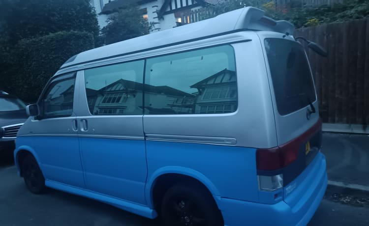 bongo man – 3 berth Mazda campervan from 2001