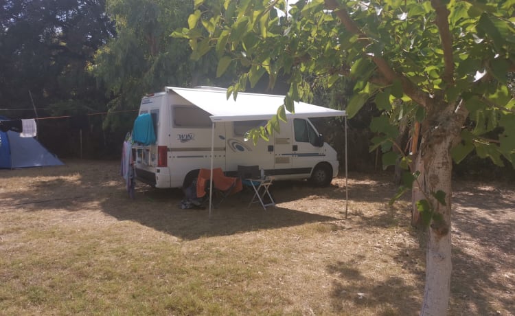 camping-car compact avec de nombreuses fonctionnalités