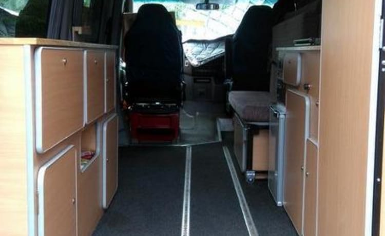 Camping-car automatique Mercedes Sprinter WAV Accessible en fauteuil roulant + e-tandem!