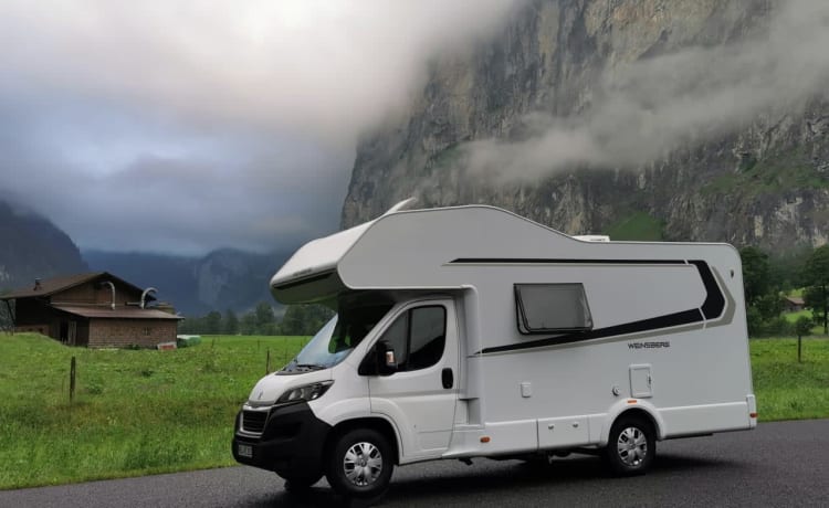 Weinsberg Familien-Mobil 6x Sitz & Schlaf, Klimaanlage, Gefrierfach