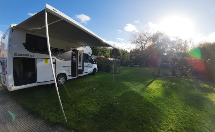 WALLKO – 4p Mobilhome (bouwjaar 2023) - Automaat - volledig uitgerust - Full option