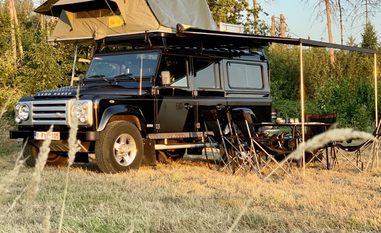 Defender 110 di Lowland Escapes