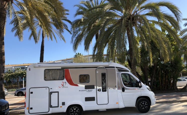 Burstner Travel Van, luxury 2 person camper