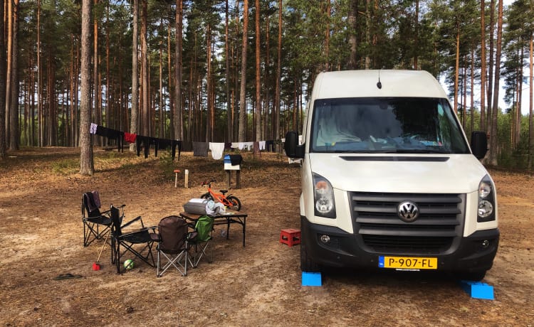 Geräumiger Off-Grid-Volkswagen