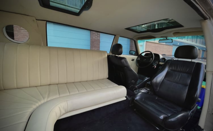 Extreem stijlvolle LIMOUSINE camper