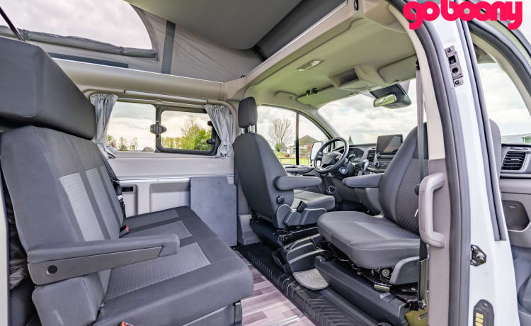 "Kip" Nugget – Ford "Kip" Nugget campervan uit 2024, voor de ideale vakantie! 