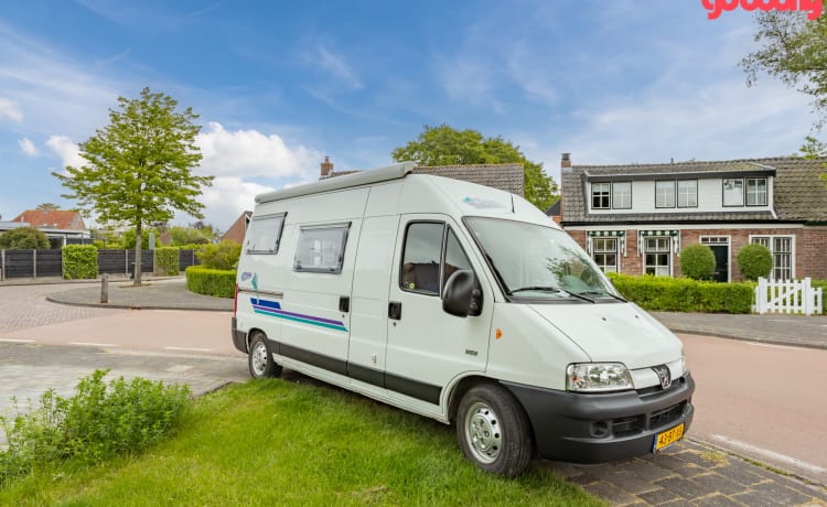 2p Peugeot campervan uit 2003