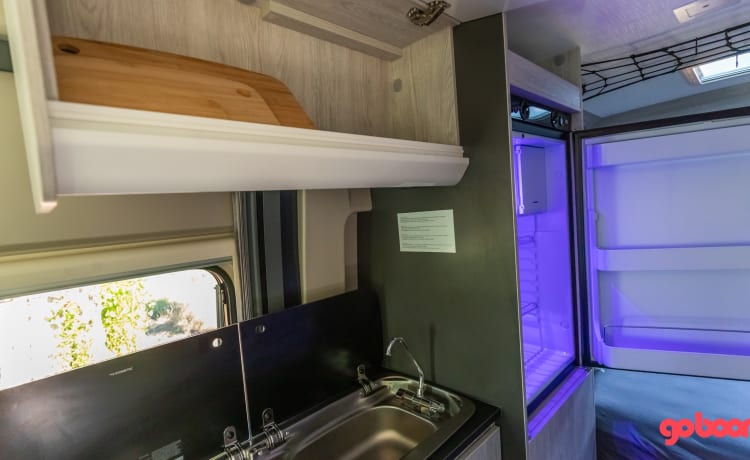 Camper van for rent from 2020 - Fiat Ducato Livingstone 5