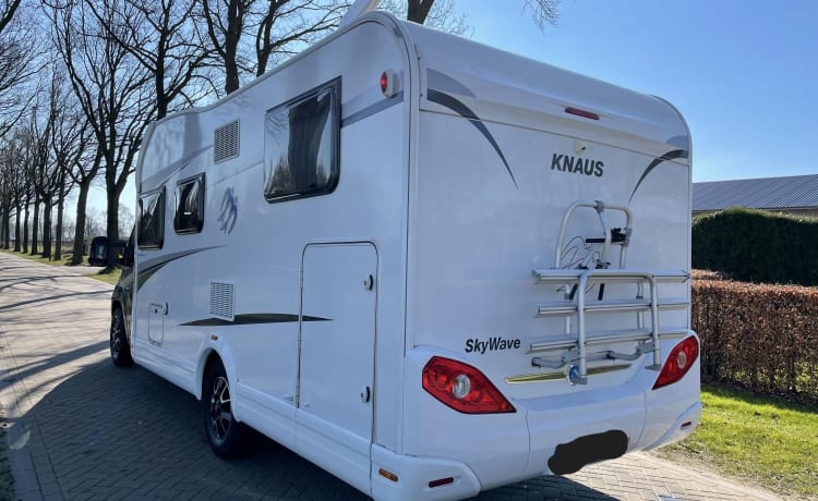 Knaus 2015 – 4p Fiat ducato knaus uit 2015