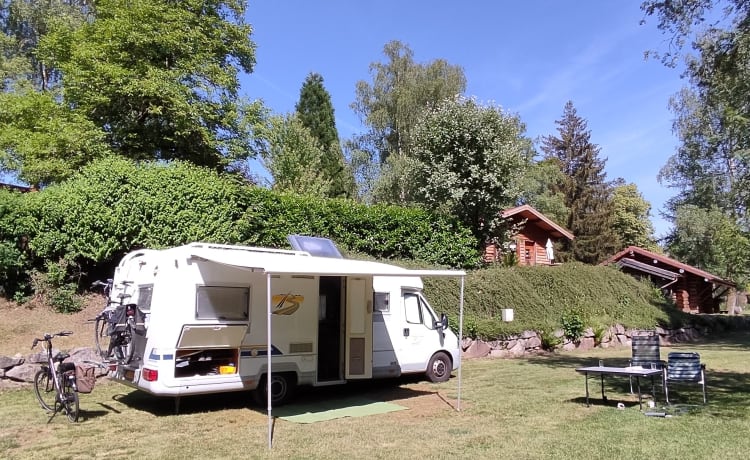 Fijne  2 persoons camper 