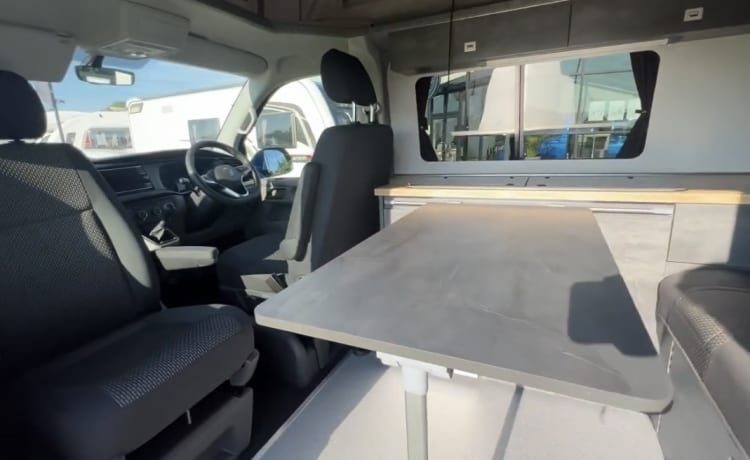 4 berth Volkswagen campervan from 2023