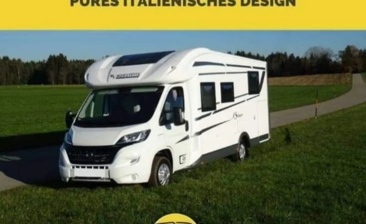 ZEITreise – Mobilvetta k silver 58, con equipaggiamento ALL IN a bordo