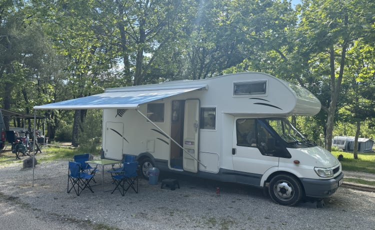 De Kiwi – 4p Chausson alcove uit 2004