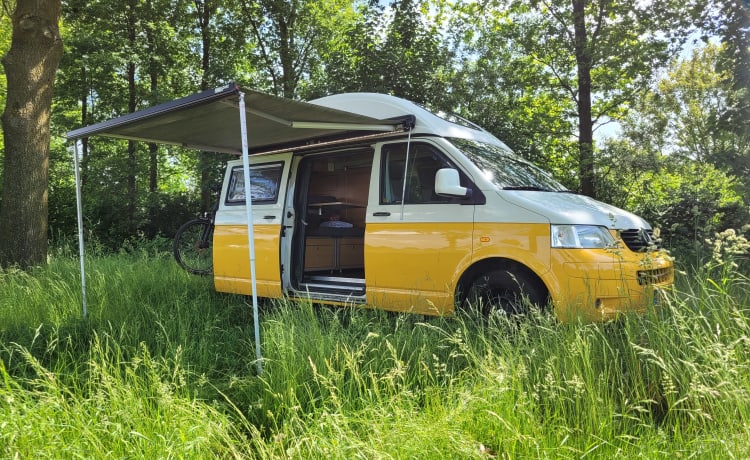 Sunny!  – Luxus-Wohnmobil VW T5