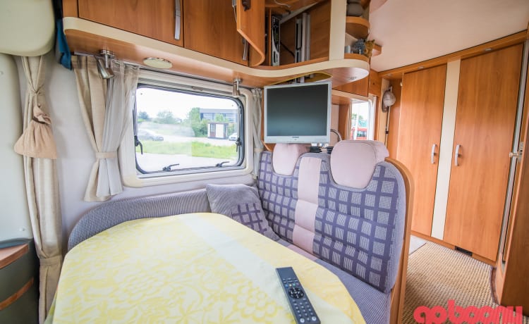 Hymer B 508 CL – Interno compatto e molto spazioso